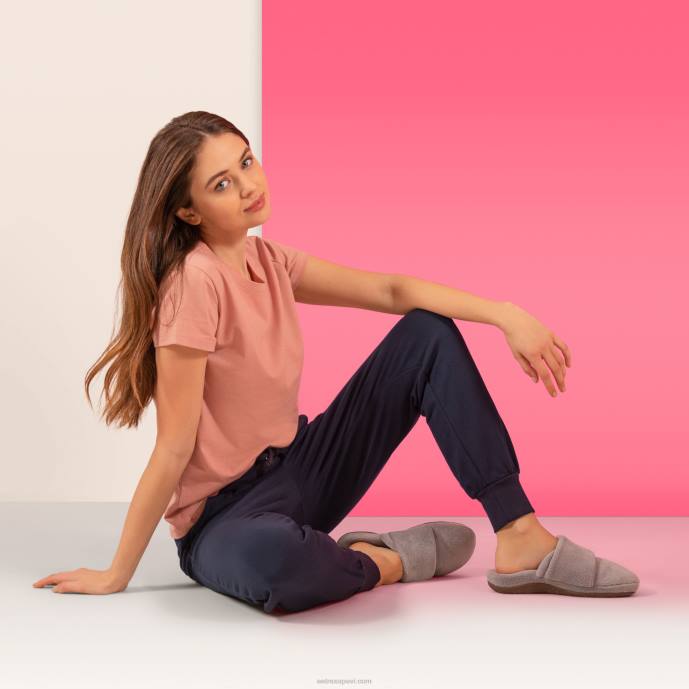 sievietes Aetrex Mandy čība ar slēgtu purngalu LHF6182 pelēks