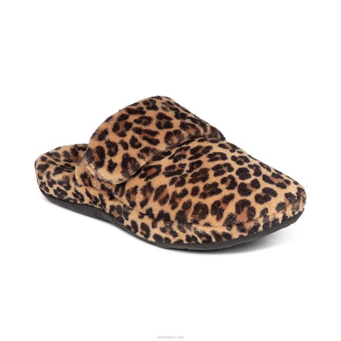 sievietes Aetrex Mandy čība ar slēgtu purngalu LHF620 leopards