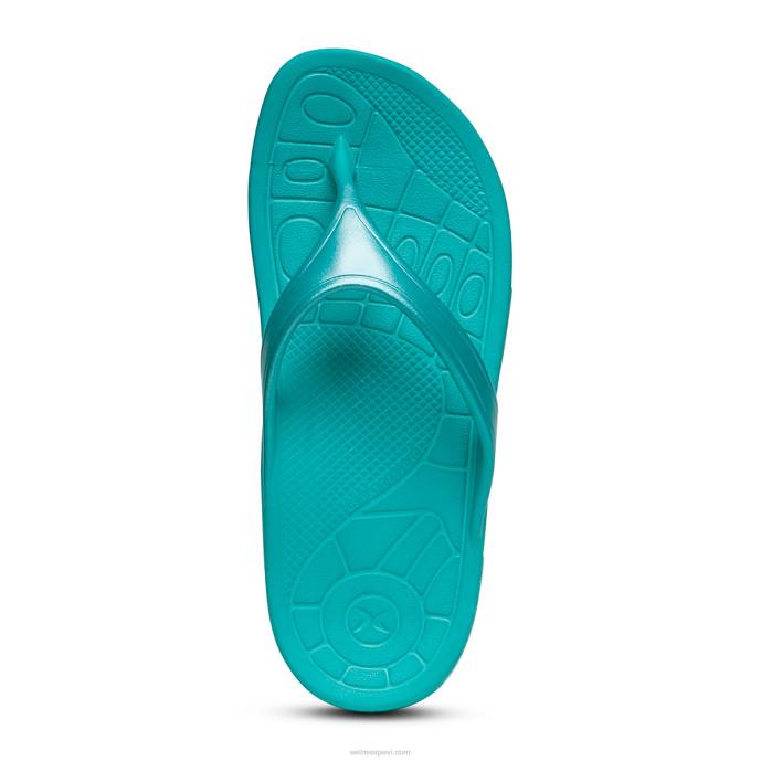 sievietes Aetrex Fidži ortozes LHF630 aqua