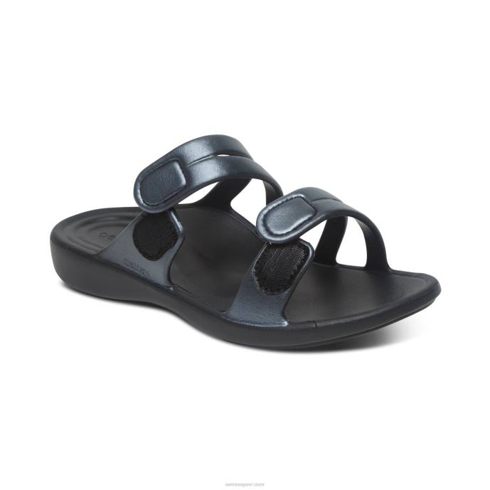 sievietes Aetrex janey sporta slidkalniņš LHF6104 alvas