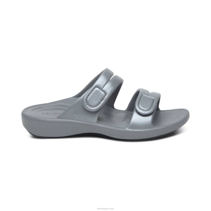 sievietes Aetrex janey sporta slidkalniņš LHF6163 pelēks