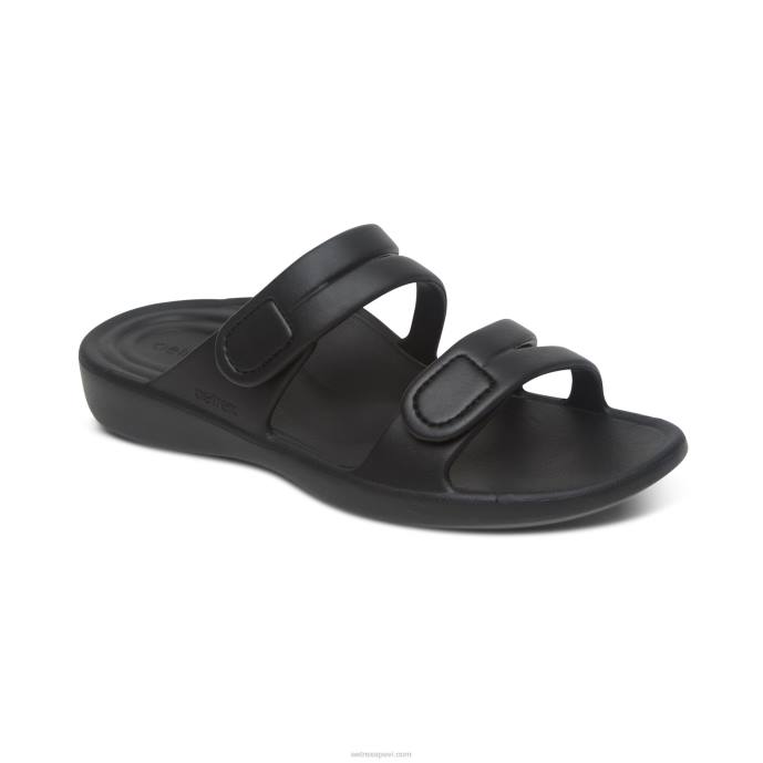 sievietes Aetrex janey sporta slidkalniņš LHF6183 melns