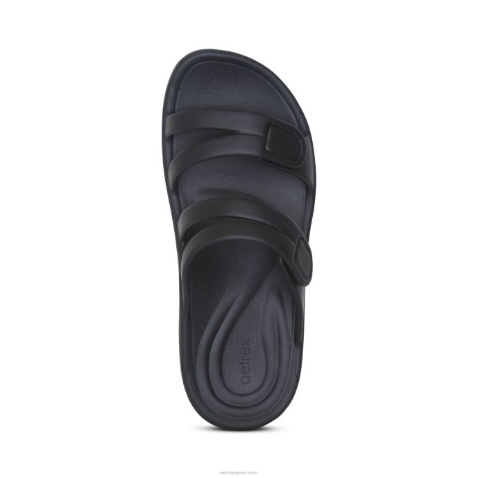sievietes Aetrex janey sporta slidkalniņš LHF6183 melns