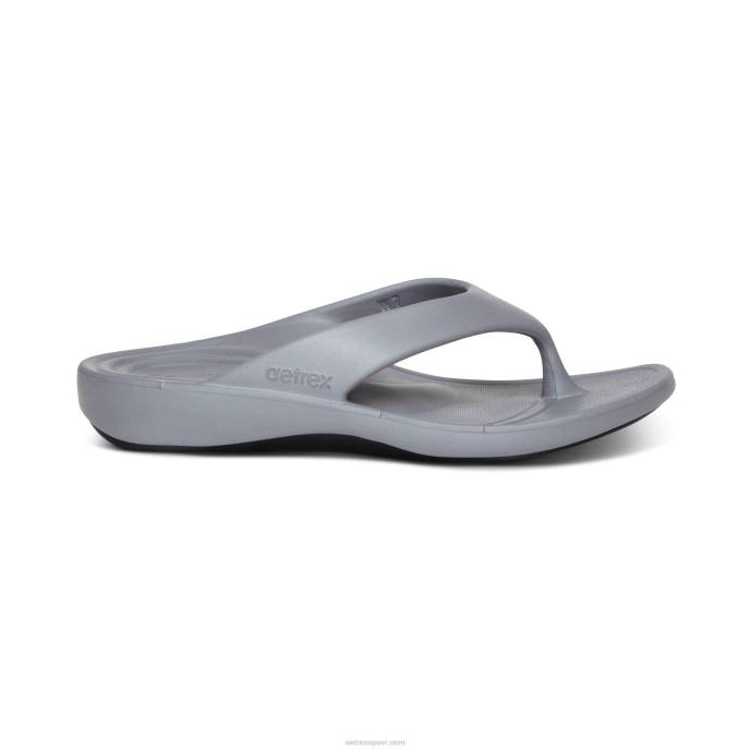 sievietes Aetrex maui ortozes flips LHF612 matēts pelēks