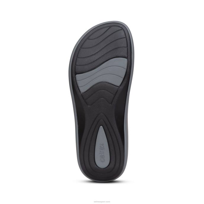 sievietes Aetrex maui ortozes flips LHF612 matēts pelēks