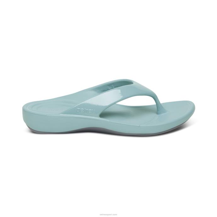 sievietes Aetrex maui ortozes flips LHF6171 zils