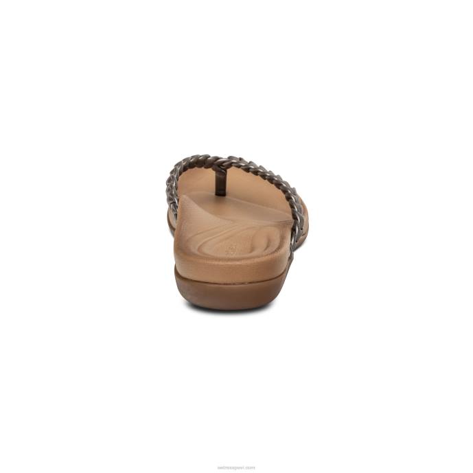 sievietes Aetrex rachel string sandales LHF6244 alvas
