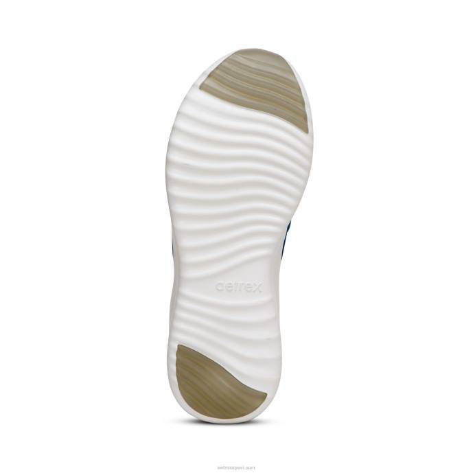 sievietes Aetrex allie arch atbalsta kedas LHF6203 vētras zils