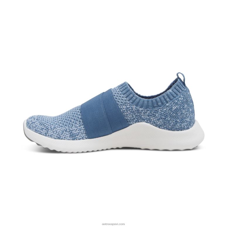 sievietes Aetrex allie arch atbalsta kedas P0H0D203 vētras zils