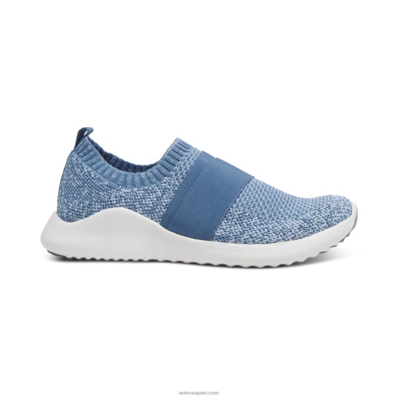 sievietes Aetrex allie arch atbalsta kedas P0H0D203 vētras zils