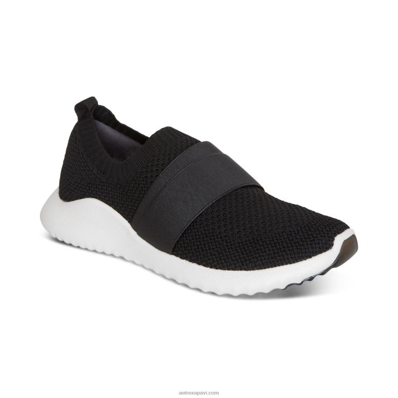 sievietes Aetrex allie arch atbalsta kedas P0H0D205 melns