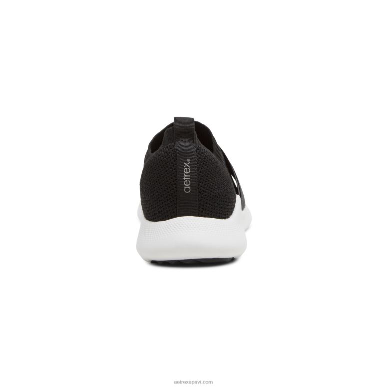 sievietes Aetrex allie arch atbalsta kedas P0H0D205 melns