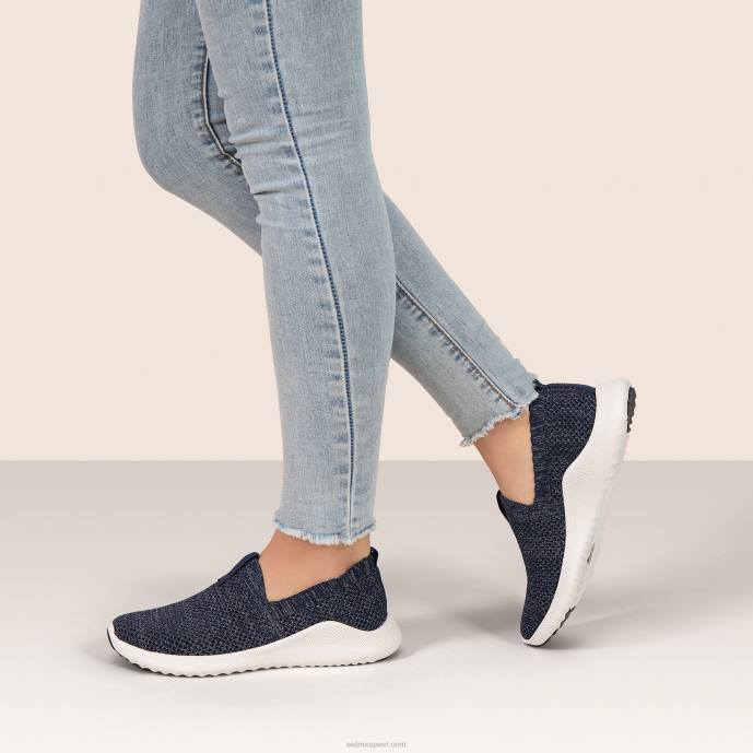 sievietes Aetrex angie arch atbalsta kedas LHF6177 mirdzoša bordo