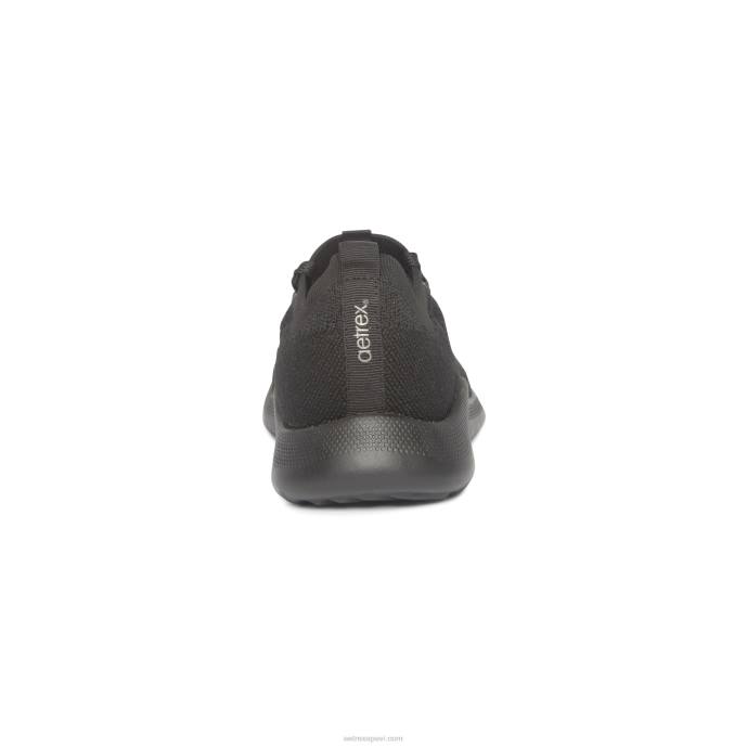 sievietes Aetrex carly arch atbalsta kedas LHF6112 melns
