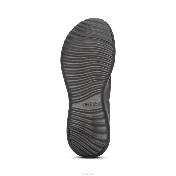 sievietes Aetrex carly arch atbalsta kedas LHF6112 melns