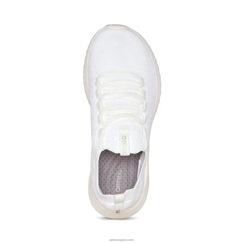 sievietes Aetrex carly arch atbalsta kedas P0H0D189 balts
