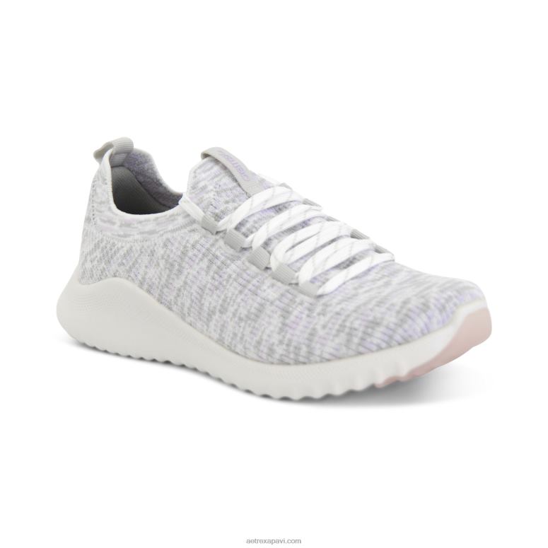 sievietes Aetrex carly arch atbalsta kedas P0H0D230 lavandas multi