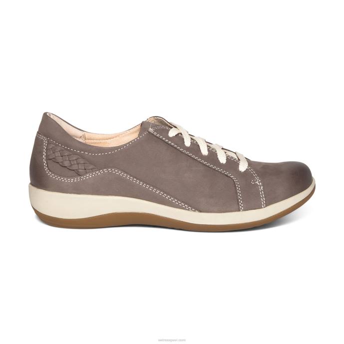 sievietes Aetrex dana lace up oxford LHF61 silts pelēks