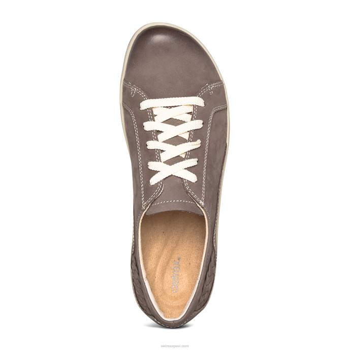 sievietes Aetrex dana lace up oxford LHF61 silts pelēks