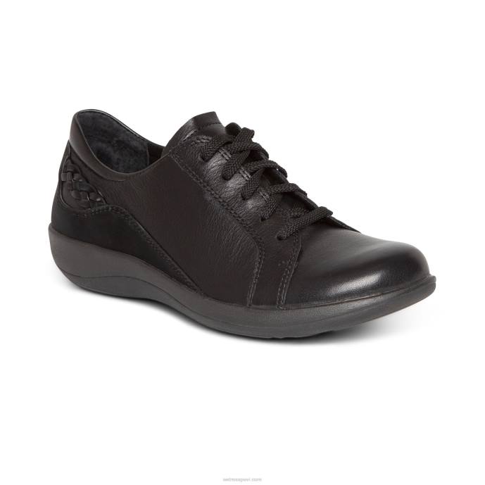 sievietes Aetrex dana lace up oxford LHF67 melns