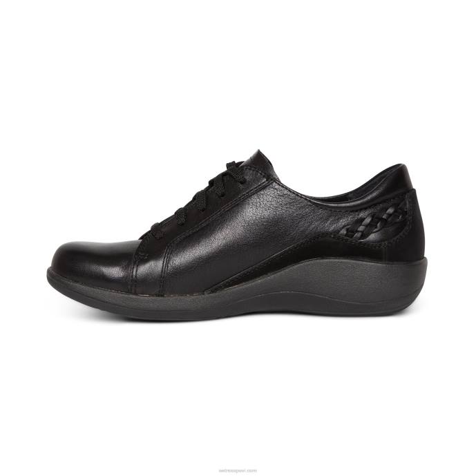 sievietes Aetrex dana lace up oxford LHF67 melns