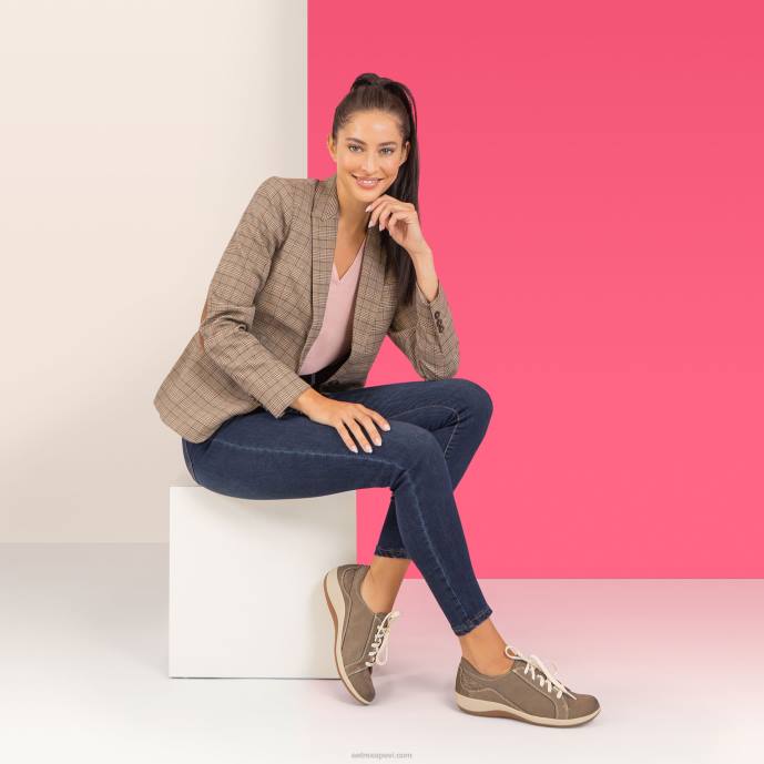 sievietes Aetrex dana lace up oxford LHF67 melns
