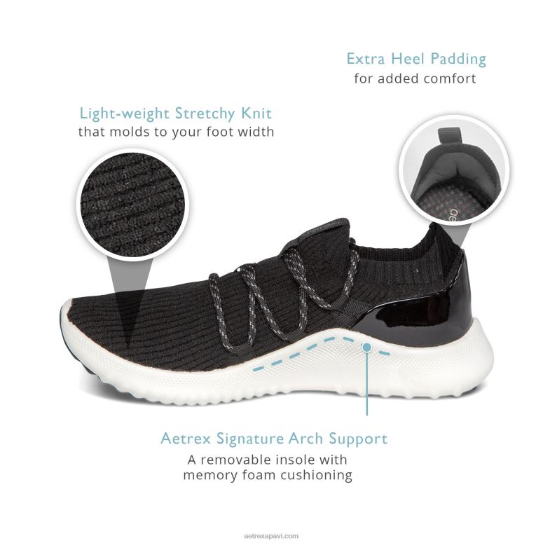 sievietes Aetrex dani arch atbalsta kedas P0H0D218 sarkt