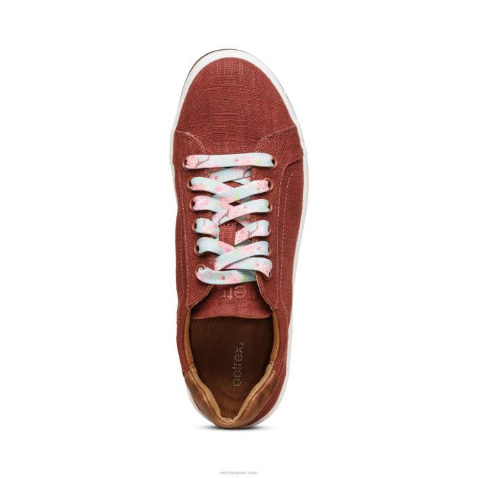 sievietes Aetrex renee arch support kedas LHF6282 roze