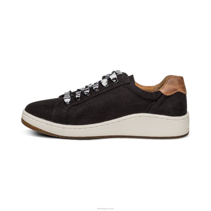 sievietes Aetrex renee arch support kedas LHF6283 melns