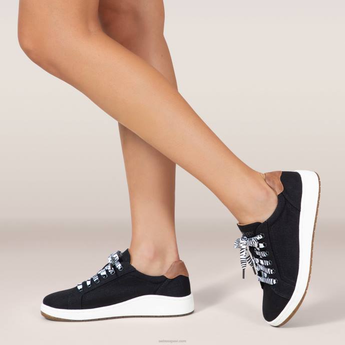 sievietes Aetrex renee arch support kedas LHF6283 melns