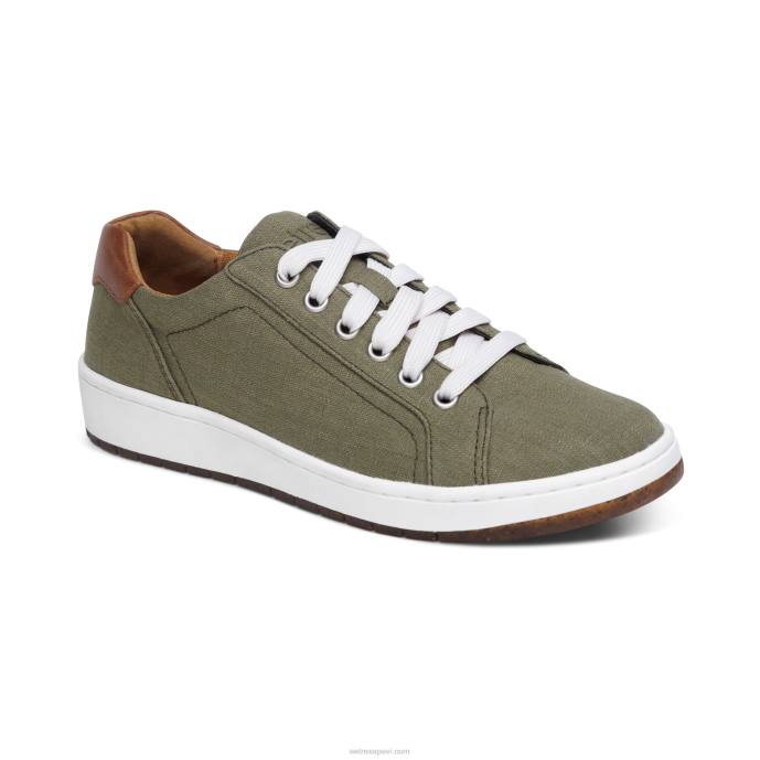 sievietes Aetrex renee arch support kedas LHF6310 olīvu