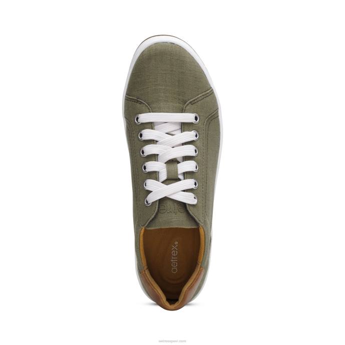 sievietes Aetrex renee arch support kedas LHF6310 olīvu