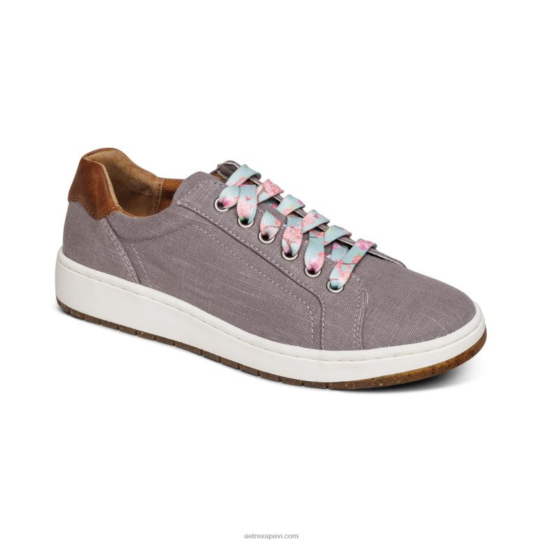 sievietes Aetrex renee arch support kedas P0H0D280 pelēks