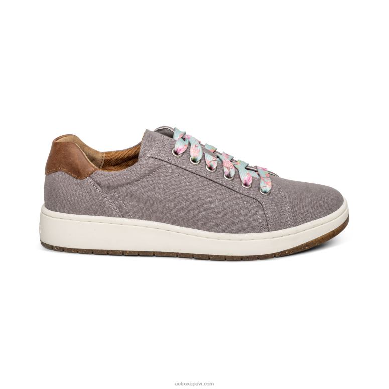 sievietes Aetrex renee arch support kedas P0H0D280 pelēks