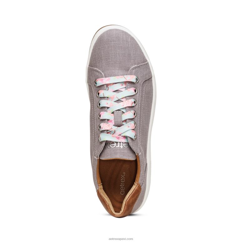 sievietes Aetrex renee arch support kedas P0H0D280 pelēks