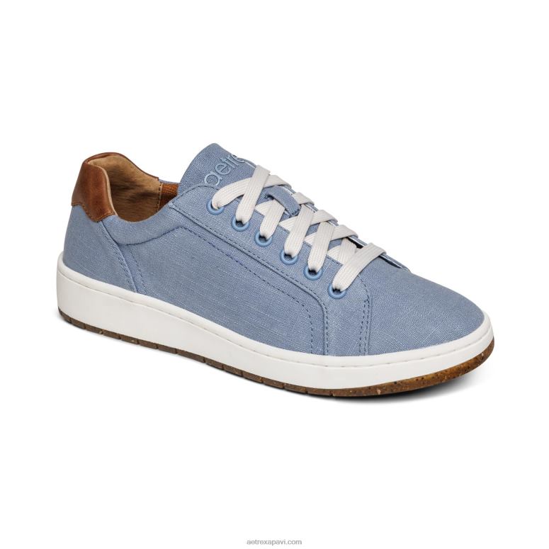sievietes Aetrex renee arch support kedas P0H0D281 zils