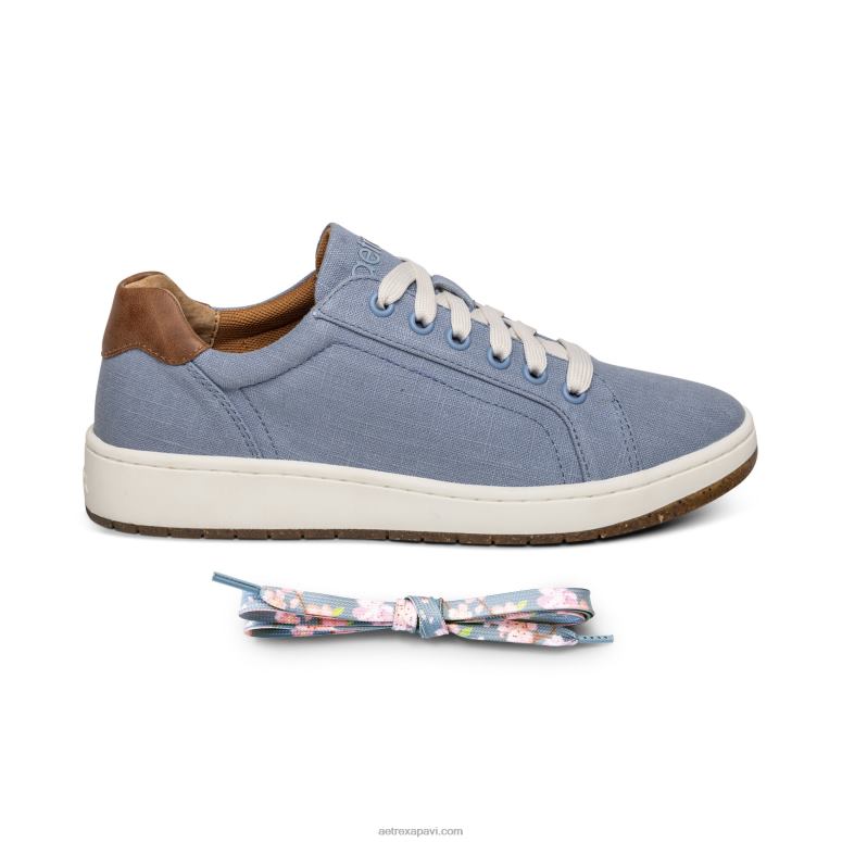sievietes Aetrex renee arch support kedas P0H0D281 zils