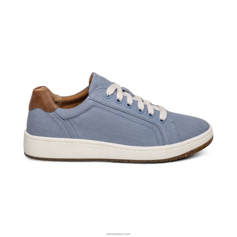 sievietes Aetrex renee arch support kedas P0H0D281 zils