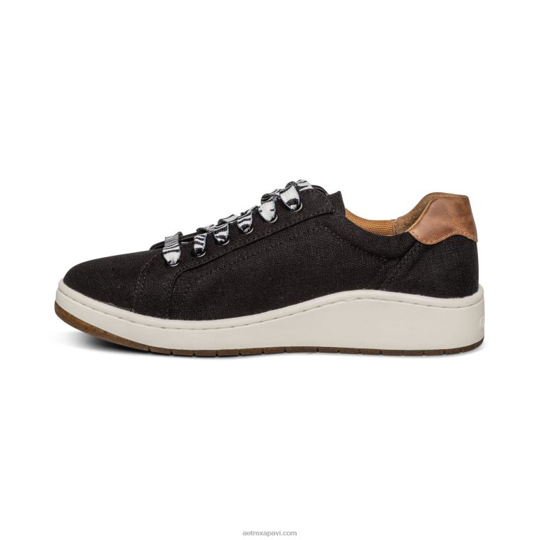 sievietes Aetrex renee arch support kedas P0H0D283 melns