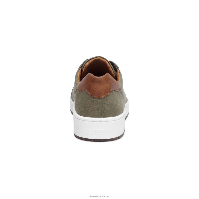 sievietes Aetrex renee arch support kedas P0H0D310 olīvu