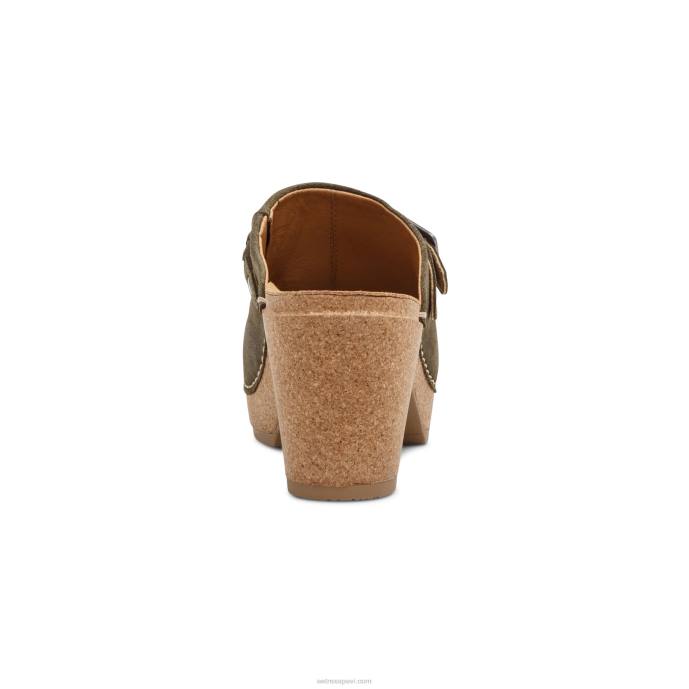 sievietes Aetrex corey koka tupele LHF6143 olīvu