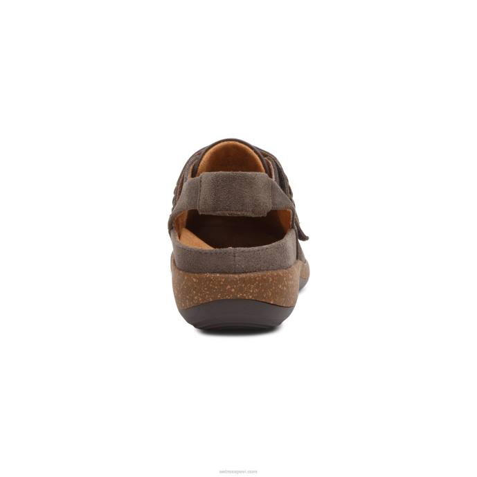 sievietes Aetrex leni slingback koka tupele LHF698 dzelzs