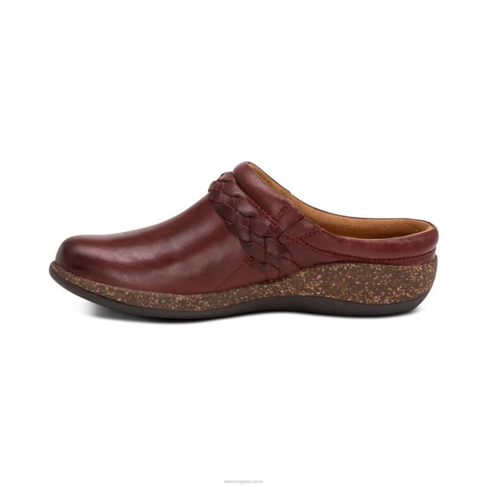 sievietes Aetrex libby komforta tupele LHF6103 bordo