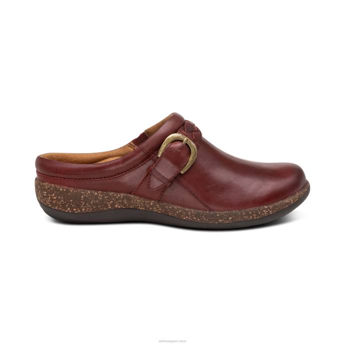 sievietes Aetrex libby komforta tupele LHF6103 bordo