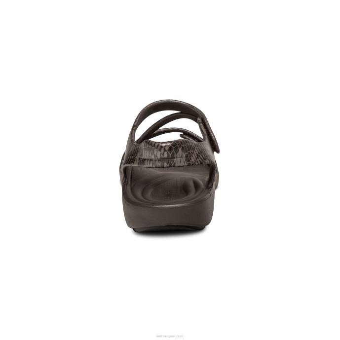 sievietes Aetrex Jillian sporta sandales LHF6196 brūns boa