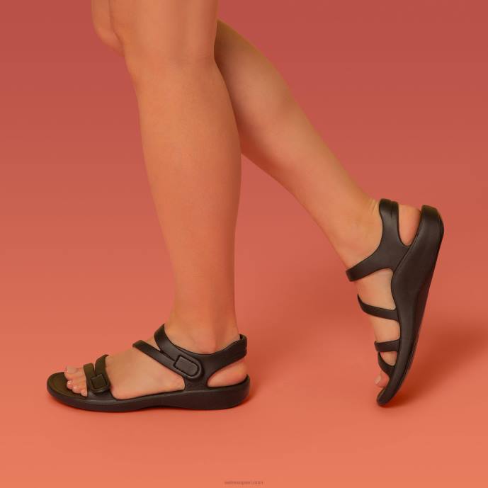 sievietes Aetrex Jillian sporta sandales LHF6196 brūns boa