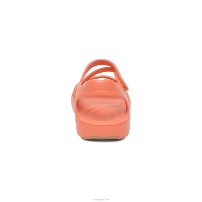 sievietes Aetrex Jillian sporta sandales LHF6208 koraļļi