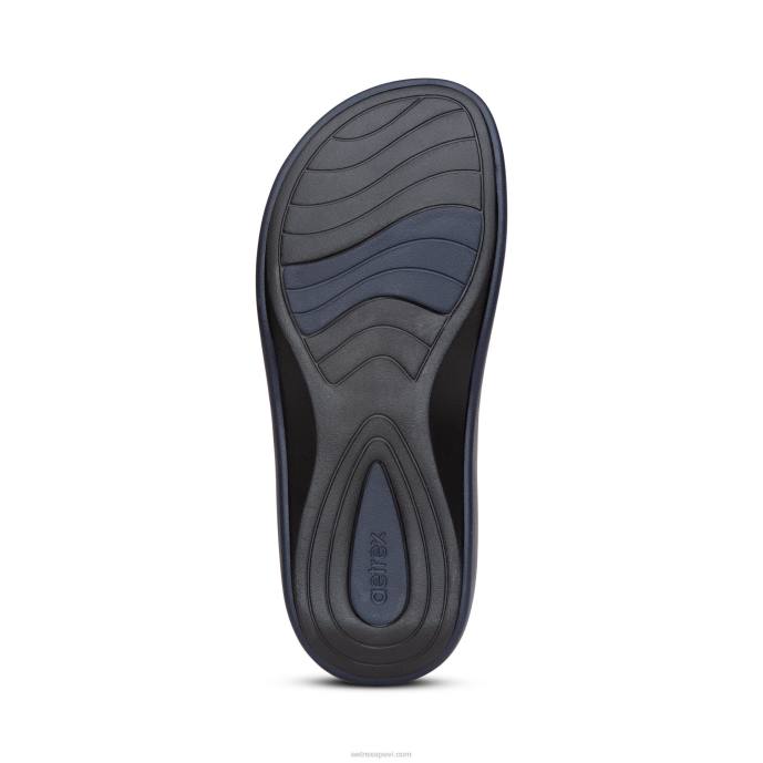 sievietes Aetrex Jillian sporta sandales LHF663 mirdzošs flotes