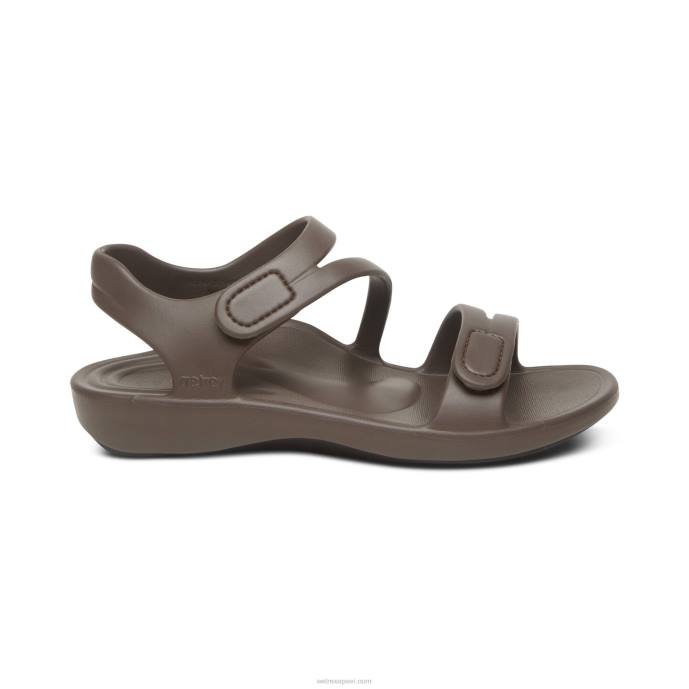 sievietes Aetrex Jillian sporta sandales LHF688 java