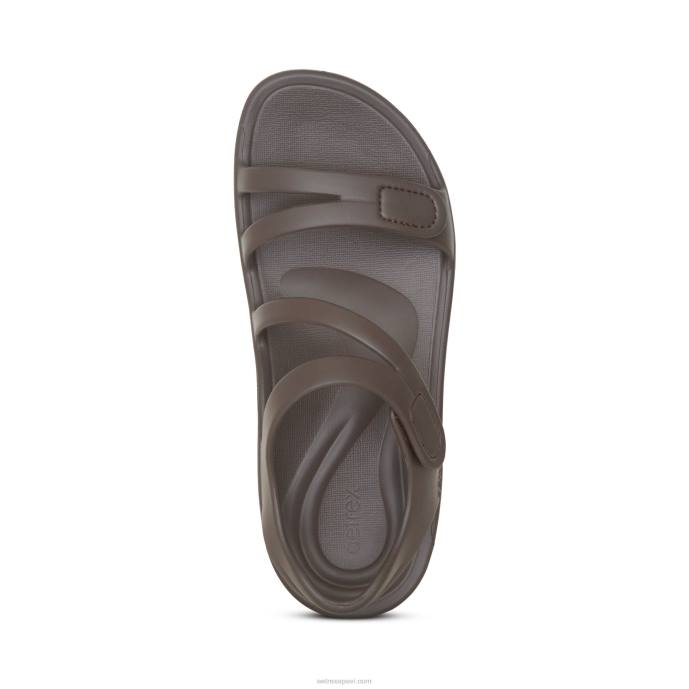 sievietes Aetrex Jillian sporta sandales LHF688 java